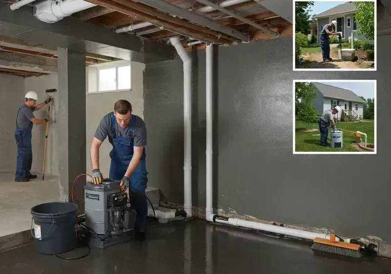 Basement Waterproofing and Flood Prevention process in Lewistown, IL